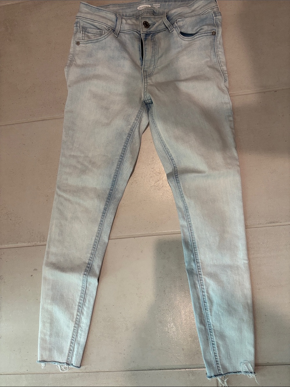 Old Navy Light Wash Blue Skinny Jeans